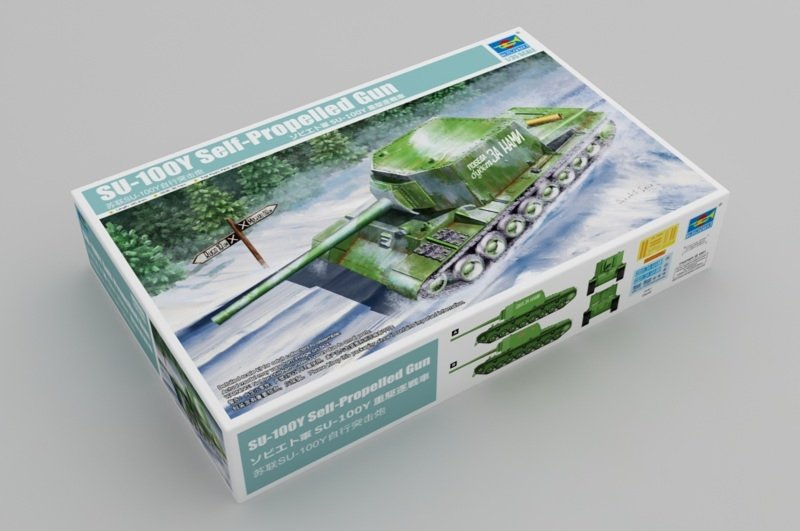 Trumpeter 09589 Su-100Y Self-Propelled Gun 1/35 – zdjęcie 2