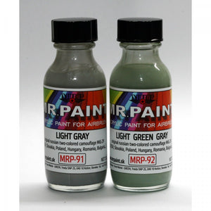 MR. Paint MRP-092 LIGHT GREEN GRAY Russian two-tone camo MIG-29 30ml – zdjęcie 3