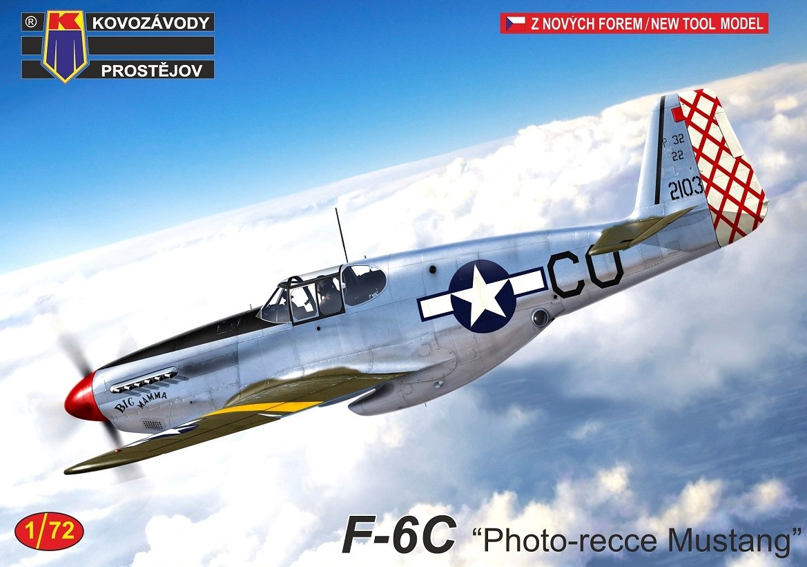 Kovozavody Prostejov KPM0246 F-6C &amp;quot;Photo-recce Mustang&amp;quot; 1/72
