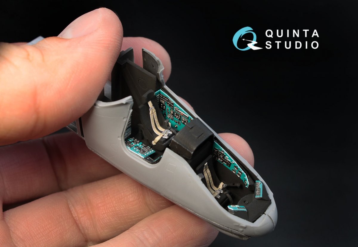 Quinta Studio QD72006 Mi-24V 3D-Printed &amp;amp; coloured Interior on decal paper (for Zvezda kit) 1/72 – zdjęcie 5