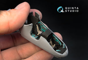 Quinta Studio QD72006 Mi-24V 3D-Printed &amp;amp; coloured Interior on decal paper (for Zvezda kit) 1/72 – zdjęcie 5