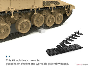Meng Model TS-049 Israel Main Battle Tank Merkava Mk.4/4LIC w/Nochri-Kal Mine Roller System 1/35 – image 7