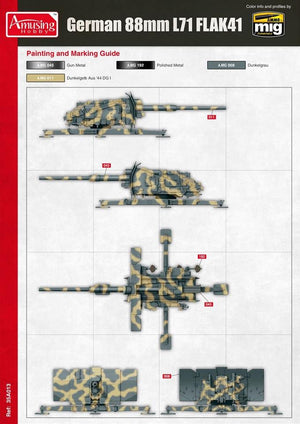 Amusing Hobby 35A024 8,8cm L/71 Flak41 1/35 – immagine 3
