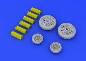 Eduard 648114 F-4B/ N wheels 1/48 (Academy) – zdjęcie 5