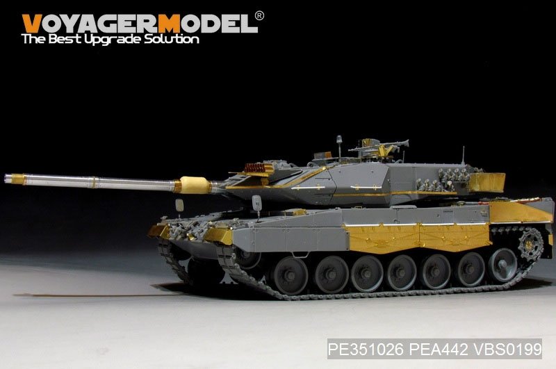 Voyager Model PE351026 Modern German Leopard 2A6 Basic For Border BT-002 1/35 – zdjęcie 2