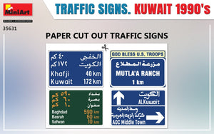 Miniart 35631 TRAFFIC SIGNS. KUWAIT 1990&amp;#39;s 1/35 – zdjęcie 4