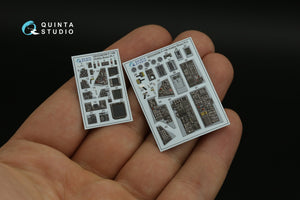 Quinta Studio QDS-48396 F-14B 3D-Printed colored Interior on decal paper (Hobby Boss) (Small version) 1/48 – image 2