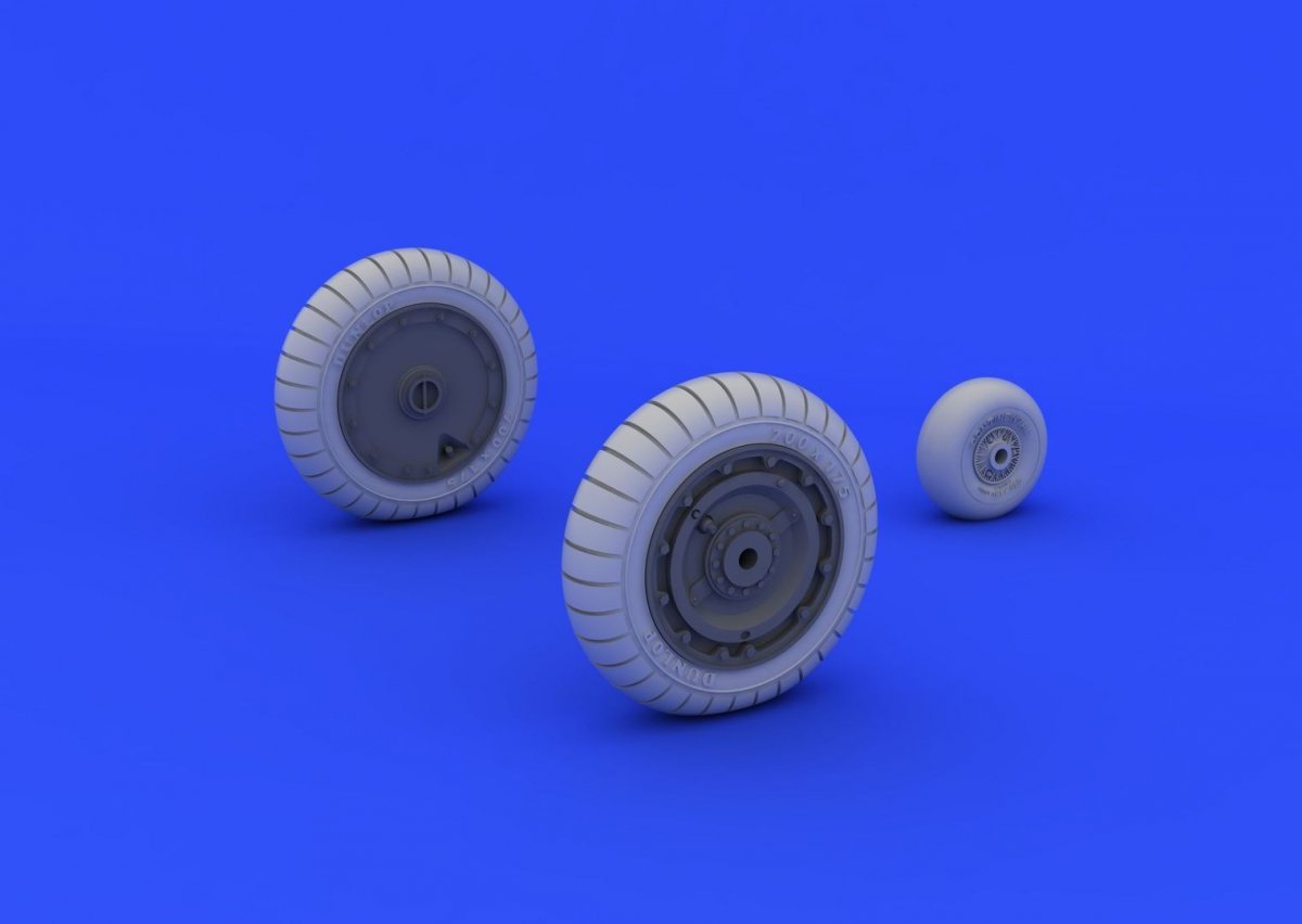 Eduard 632055 Fw 190F-8 wheels 1/32 Revell – image 4