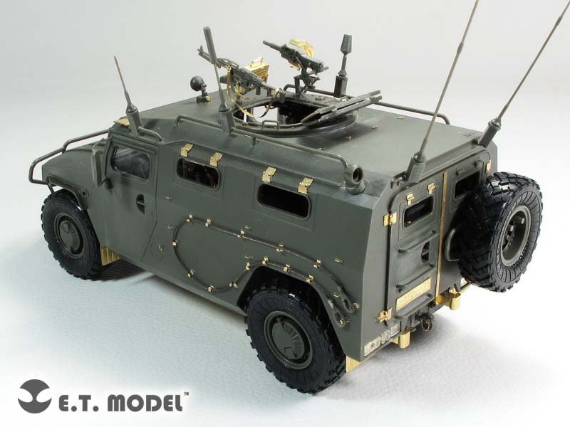 E.T. Model E35-184 Russian GAZ-233014 STS &amp;quot;TIGER&amp;quot; (For Meng VS-003) 1/35 – zdjęcie 4