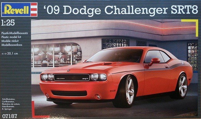 Revell 07187 2009 Dodge Challenger SRT 8 1/25