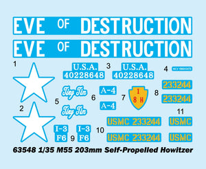 I Love Kit 63548 M55 203mm Self-Propelled Howitzer 1/35 – zdjęcie 3