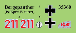 ICM 35360 Bergepanther with Pz.Kpfw.IV Turret 1/35 – Bild 3