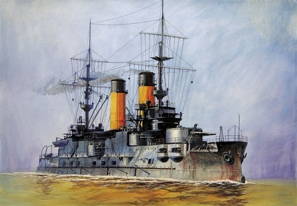 Zvezda 9027 Russian Battle Cruiser Borodino 1/350 – zdjęcie 2