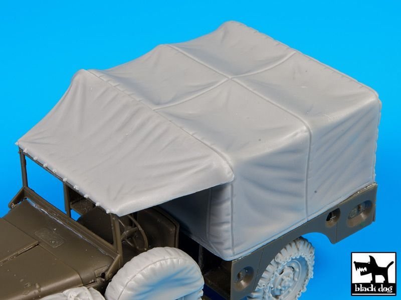 Black Dog T35103 Us Dodge canvas accessories set 1/35 – zdjęcie 6