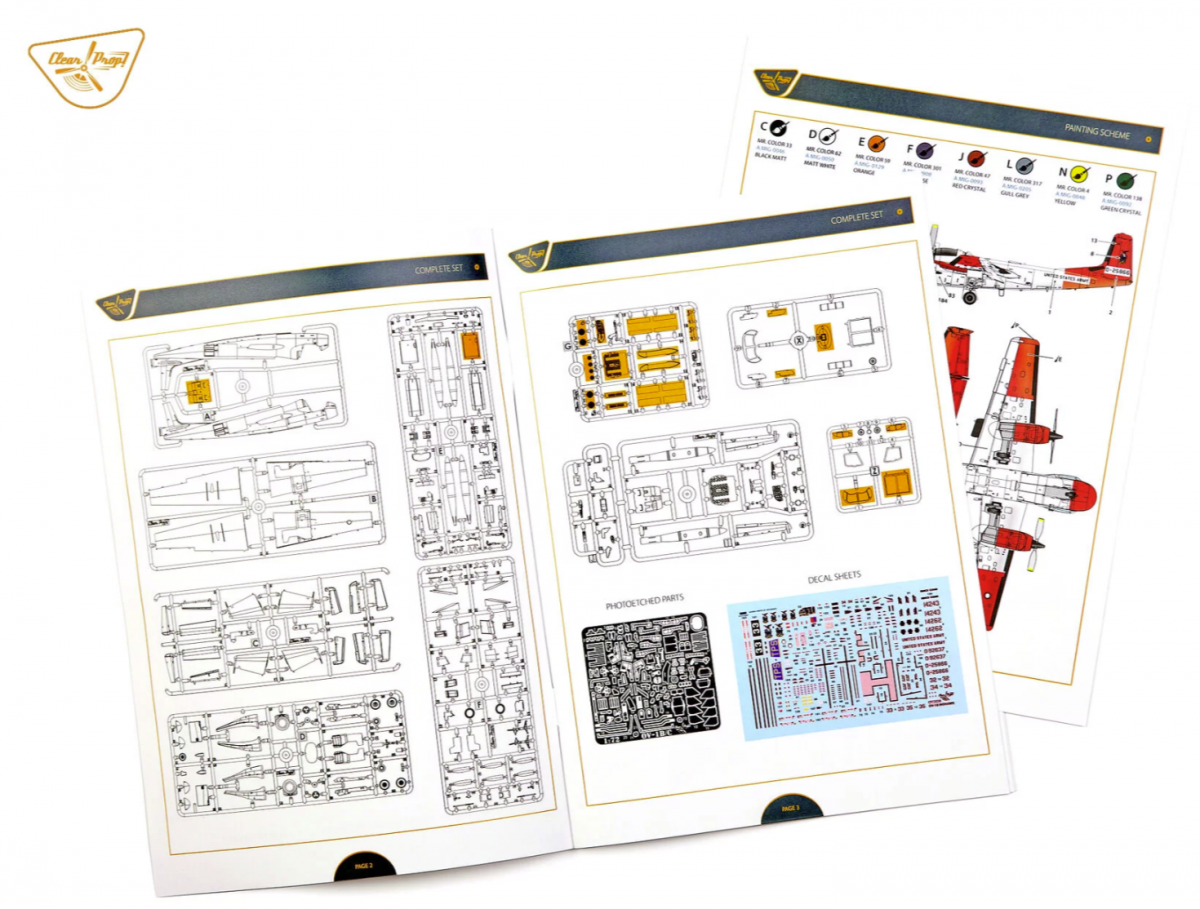 Clear Prop! CP72038 OV-1B Mohawk &amp;quot;Pilot School&amp;quot; ADVANCED KIT 1/72 – immagine 27