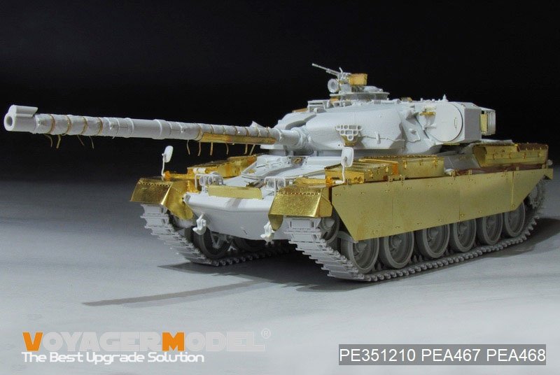 Voyager Model PE351210 British Chieftain Mk.10 MBT basic (For MENG TS-051) 1/35 – Bild 6