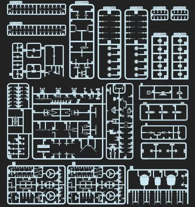FlyHawk Model FH1118 HMS Duke of York 1943 1/700 – Bild 5