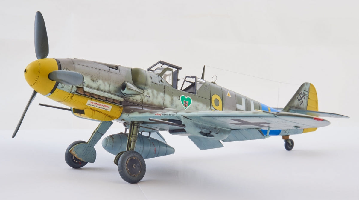 Omask 34027 JBf 109G-6 (yellow 9) for Eduard 11119 marking J 1/48 – zdjęcie 2