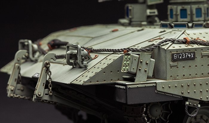 Meng Model SS-008 ISRAEL HEAVY ARMOURED PERSONNEL CARRIER ACHZARIT LATE 1/35 – zdjęcie 7