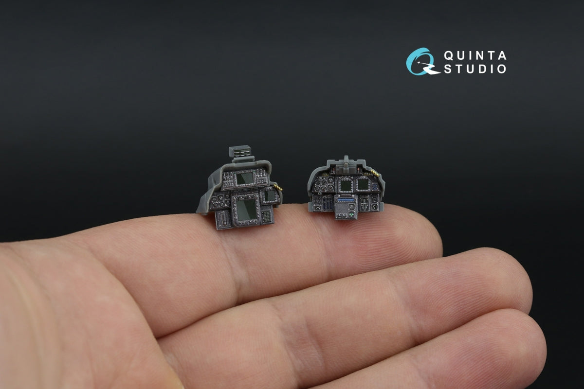 Quinta Studio QDS-48593 F-14D Super Tomcat 3D-Printed &amp;amp; coloured Interior on decal paper (GWH) (Small version) 1/48 – zdjęcie 8