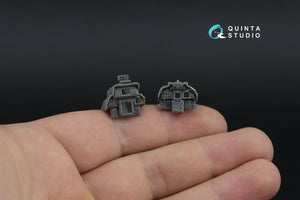 Quinta Studio QDS-48593 F-14D Super Tomcat 3D-Printed &amp;amp; coloured Interior on decal paper (GWH) (Small version) 1/48 – zdjęcie 8