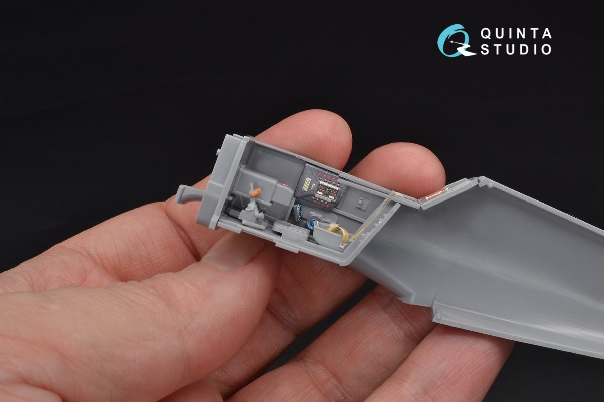 Quinta Studio QD48104 Bf 109G-6 3D-Printed &amp;amp; colored Interior on decal paper (for Zvezda kit) 1/48 – image 7
