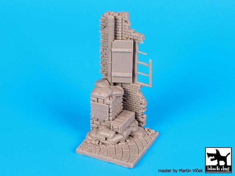 Black Dog D35058 House corrner N°3 base 1/35 – zdjęcie 6
