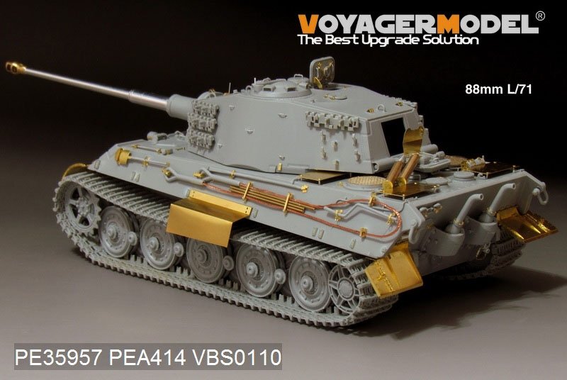 Voyager Model PE35957 WWII German King Tiger (Hensehel Turret) For HOBBYBOSS 84533 1/35 – image 17