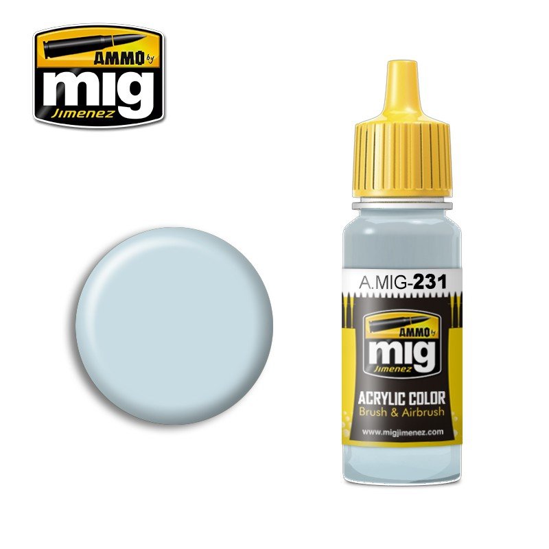 AMMO of Mig Jimenez 0231 RLM 65 HELLBLAU 17ml