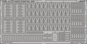 Eduard 48896 Do 17Z-2 exterior &amp;amp; bomb bay ICM 1/48 – zdjęcie 2