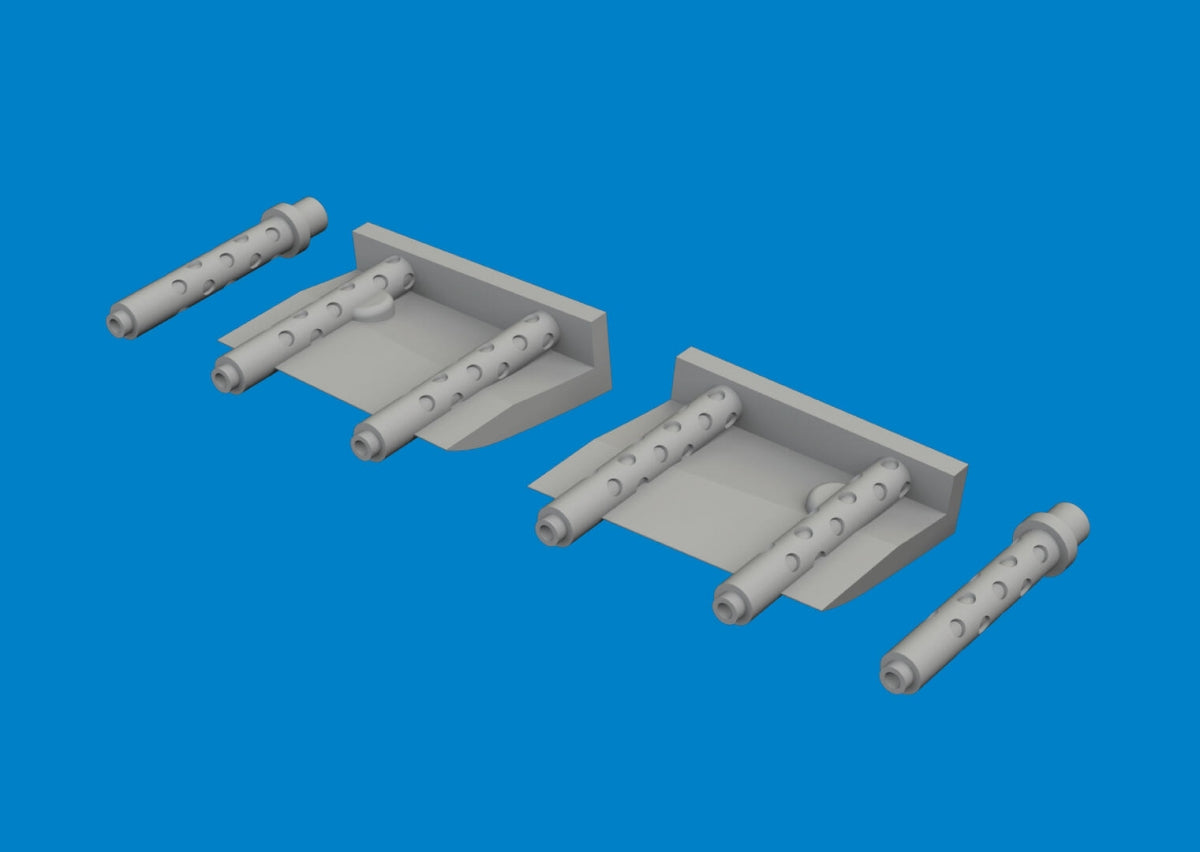 Eduard 6481092 F4F-4 gun barrels PRINT ACADEMY 1/48 – zdjęcie 3