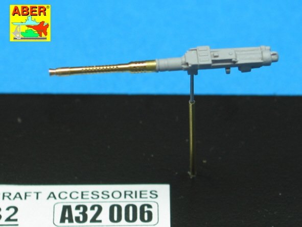 Aber A32006 Set of 2 barrels for German 13mm aircraft machine guns MG 131 (middle type) 1/32 – zdjęcie 4