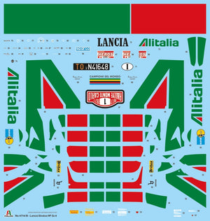 Italeri 4714 Lancia stratos HF Gr.4 Monte Carlo 1977 1/12 – zdjęcie 23
