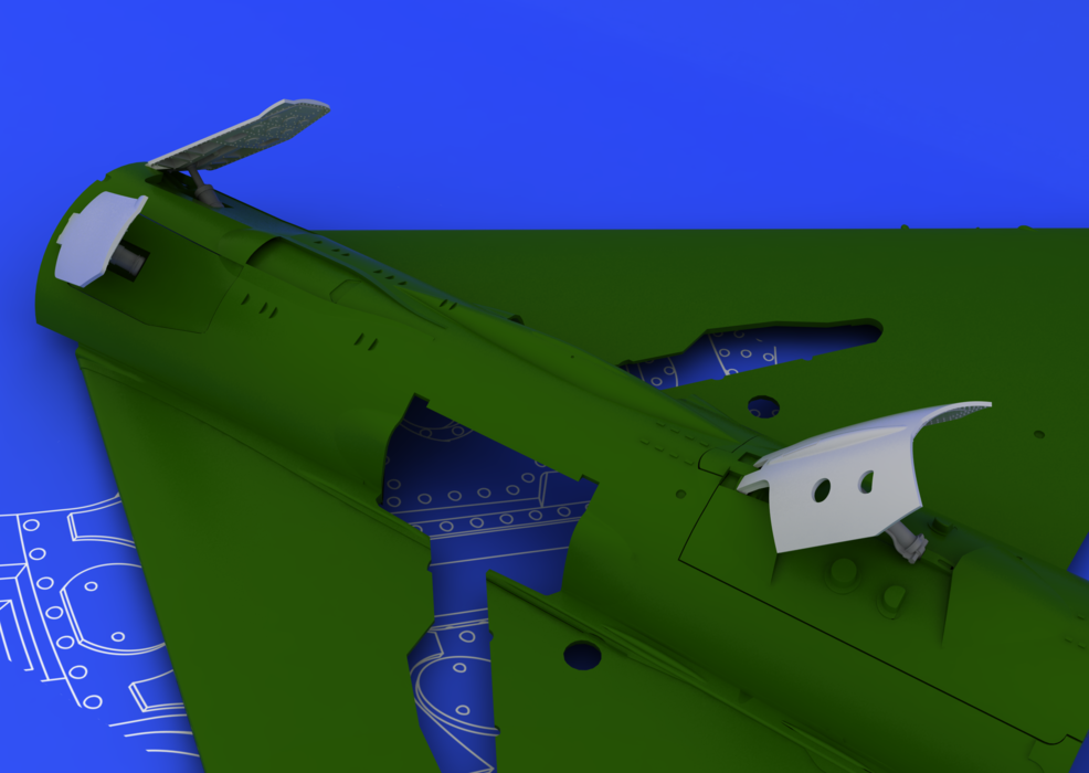 Eduard 648064 MiG-21 late airbrakes 1/48 (Eduard) – zdjęcie 4