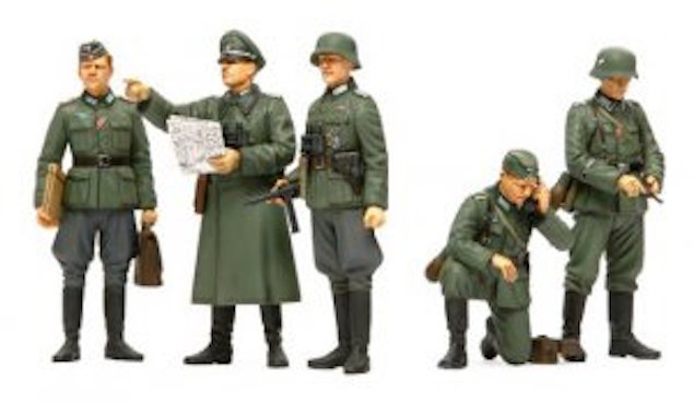 Tamiya 35298 German Field Commander Set 1/35 – zdjęcie 2