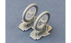 Copper State Models A32-03 Nieuport Spoked Wheels 1/32 – zdjęcie 3