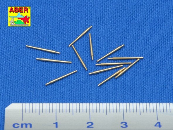 Aber 350L-02 Ensemble de 12 canons longs de 127 mm type 89 A/A pour navires japonais (1/350)  – image 2