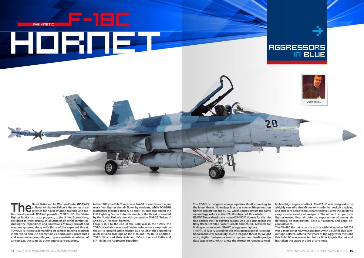 AK-Interactive AK2941 ACES HIGH 19: AGGRESSORS IN BLUE (English / Spanish) – image 3