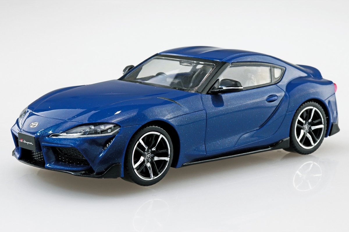 Aoshima 05889 Toyota GR Supra (Deep Blue Metallic) 1/32 – zdjęcie 2