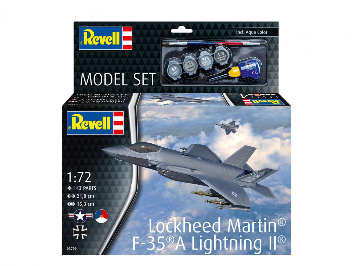 Revell 63799 Lockheed Martin F-35A Lightning II 1/72 – zdjęcie 3