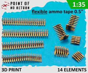 Point of no Return 3524055 Flexible Ammunition Belts 0.5&amp;quot; / Flexible Ammunition Belts 1/35 – image 2