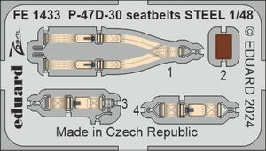 Eduard BIG49410 P-47D-30 MINIART 1/48 – zdjęcie 5