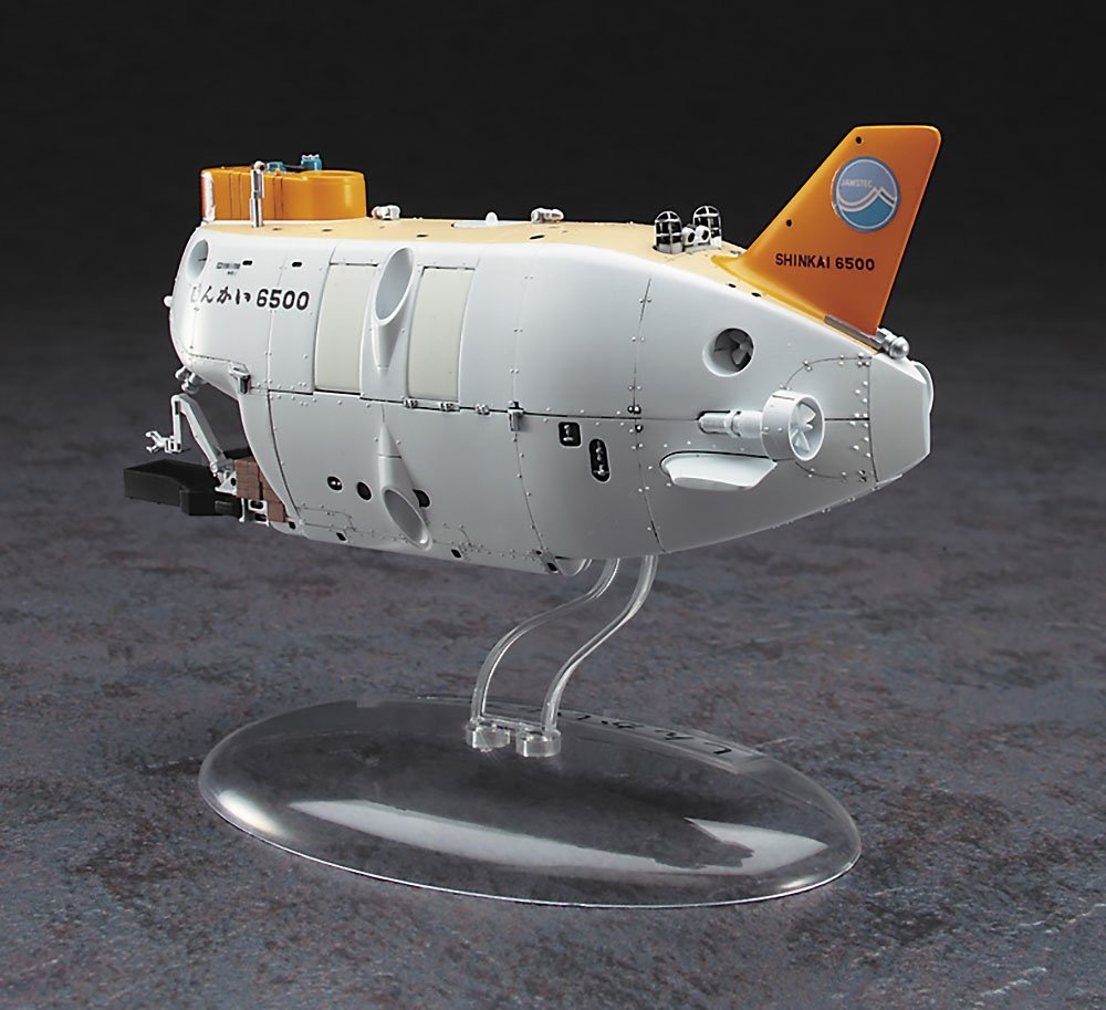 Hasegawa SP492 Manned submersible research ship Shinkai 6500 w / 30th anniversary special emblem 1/72 – zdjęcie 4