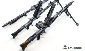 E.T. Model P06-001 WWII German Mg42 Machine Gun &amp;amp; Ammo Box (3D Printed) 1/6 – zdjęcie 8