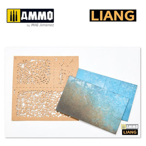 Liang 0001 Weathering Airbursh Stencils – zdjęcie 8