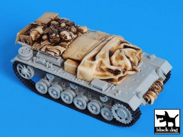 Black Dog T72020 Sturmgeschutz III E accessories set for Trumpeter 1/72 – zdjęcie 3