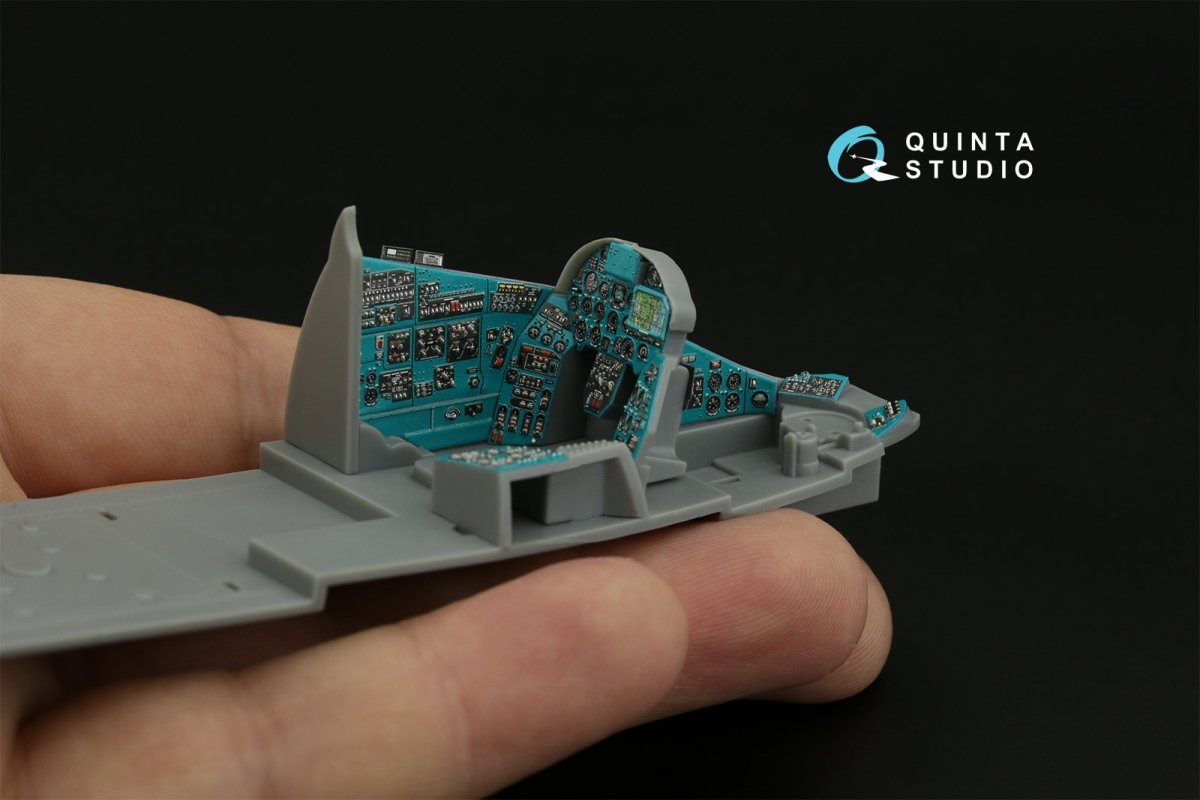 Quinta Studio QD48356 Mi-24D 3D-Printed &amp;amp; coloured Interior on decal paper (Trumpeter) 1/48 – zdjęcie 11