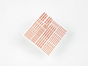 Red Fox Studio QS-35016 Numbers and Letters for British AFV&amp;#39;s vol.01 1/35 – zdjęcie 5