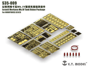 E.T. Model S35-009 Israeli Merkava Mk.IV Tank Value Package For HOBBY BOSS 82429 1/35 – zdjęcie 11