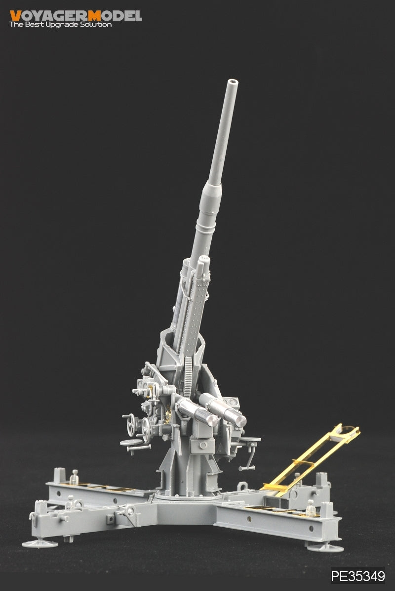 Voyager Model PE35349 WWII German 88mm FlaK 37 mit Behelfslafette For DRAGON 6523 1/35 – image 9